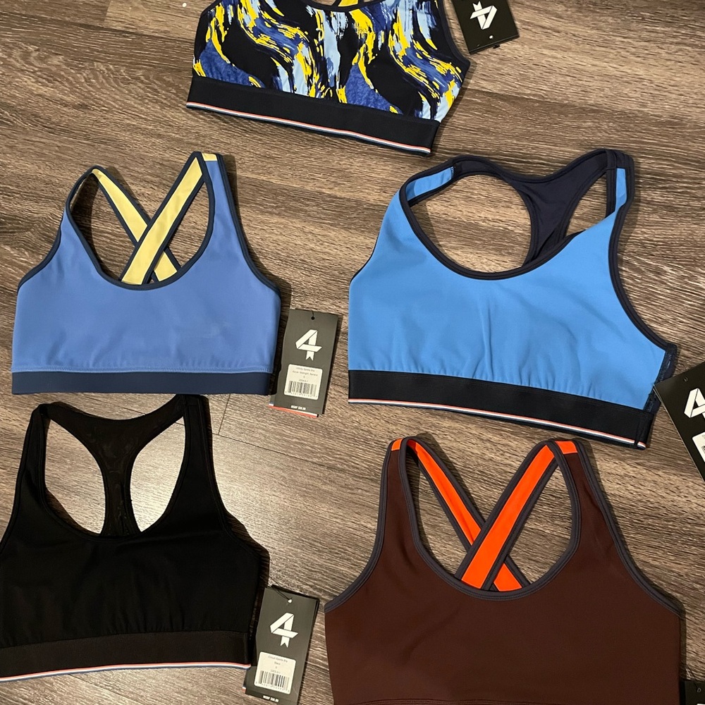 Set of 5 Sports Bras